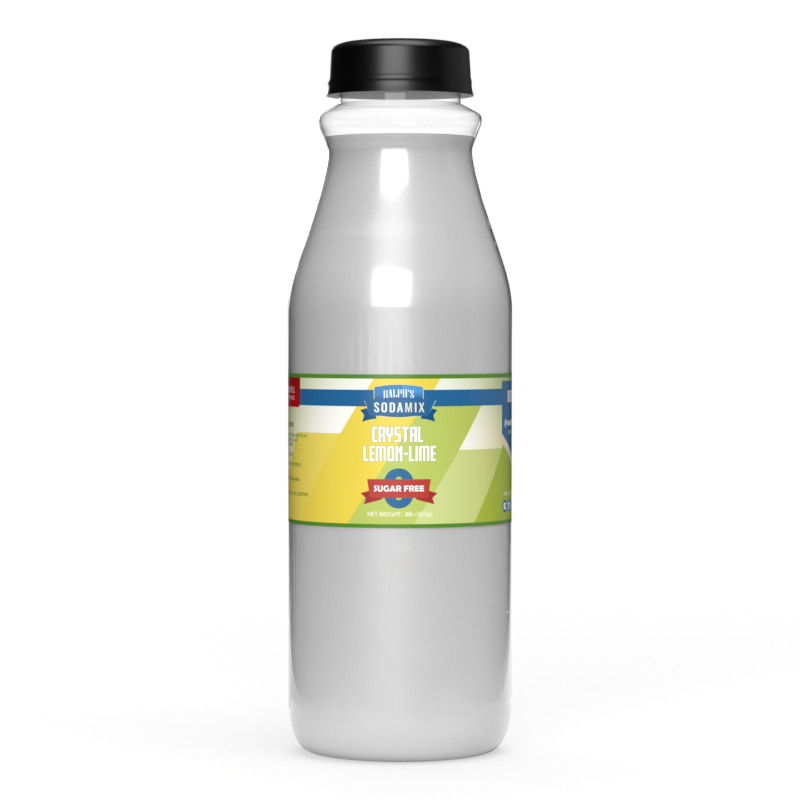 16oz Sodamix (Sugar Free): Crystal Lemon Lime